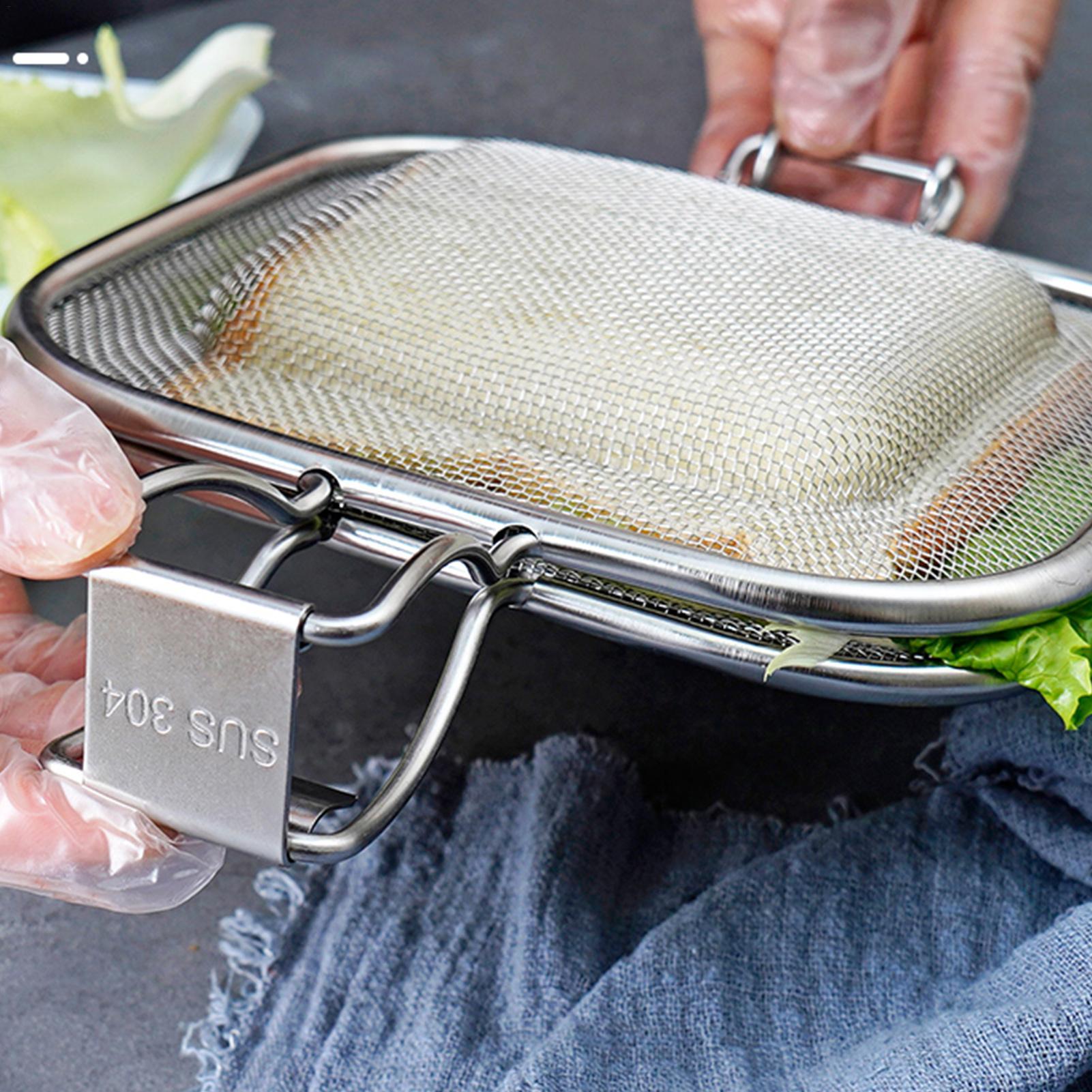 ステンレス製サンドイッチプレス、円形デザイン、DIYトースト - Hot Dog Press のレビューと価格