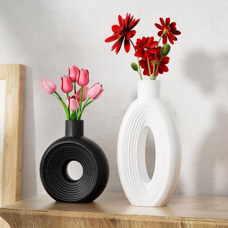 北欧風ドーナツ型花瓶シリコンモールド、フラワーポット型、ミニ - Donut Mold Silicone のレビューと価格