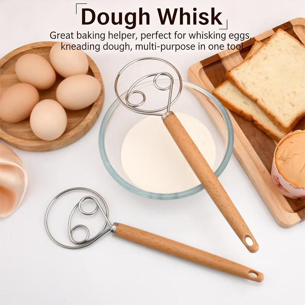 デンマーク製生地泡立て器 ステンレス製パンミキサー ハンドル - Danish Pancake Pan のレビューと価格