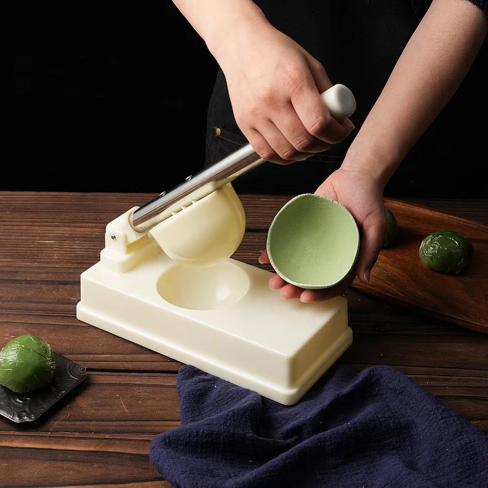 新しい回転式餃子メーカー型押しベーキングツール生地プレス餃子 - Dumpling Press Set のレビューと価格