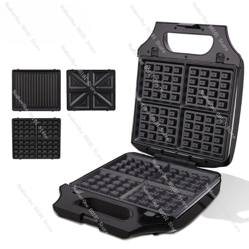 家庭用小型多機能3in1電気ケーキパン ワッフル エッグコー - Waffle Cone Maker のレビューと価格