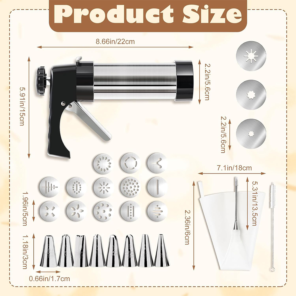 LMETJMA 3 in 1 チュロスメーカー キット スプ - Churros Maker Gun のレビューと価格
