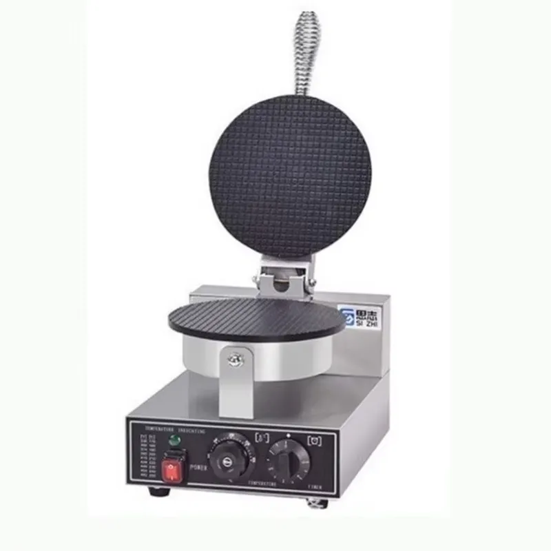 TEBAK工場製スナックマシン電気ワッフルメーカー、アイスク - Waffle Cone Maker のレビューと価格