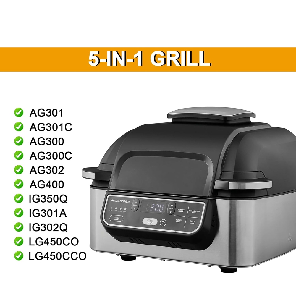 M02K-ステンレス鋼スプラッターシールド&グリルプレートグ - Ninja Air Fryer Af300 のレビューと価格