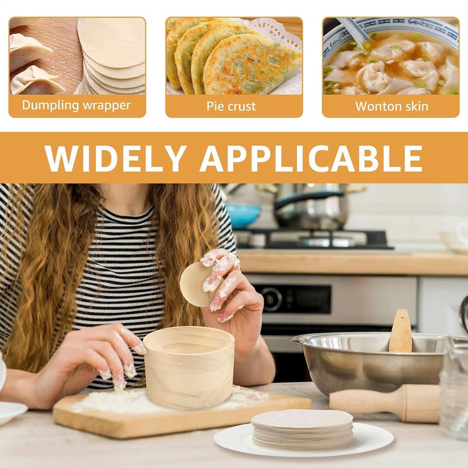餃子メーカー プレス型 手持ち式生地包みツール 餃子 ワンタ - Dumpling Press Set のレビューと価格