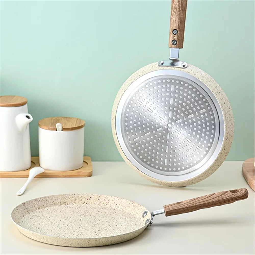 フライパン ノンスティックパンケーキクレープパン クレープや - Egg Waffle Pan のレビューと価格